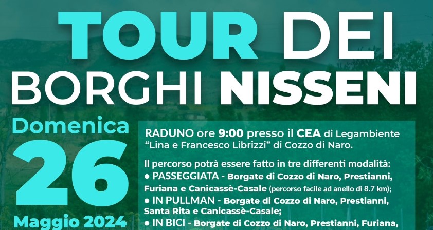 Tour dei borghi Nisseni